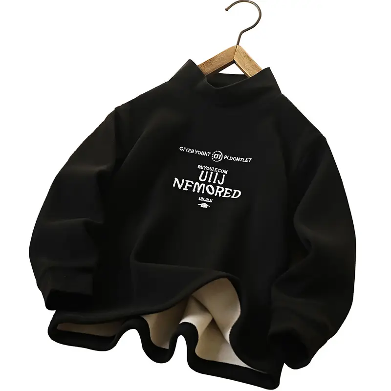 2025 Winter Boys Fleece T-Shirt Medium Large - Image 8