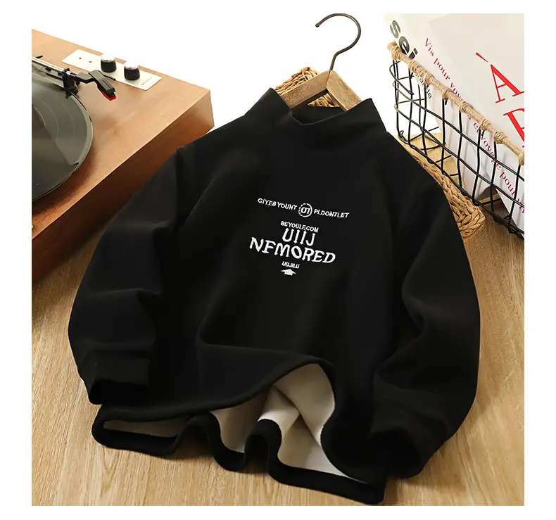 2025 Winter Boys Fleece T-Shirt Medium Large — feature 14