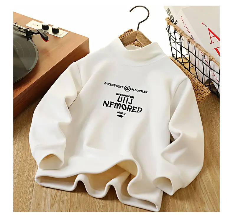 2025 Winter Boys Fleece T-Shirt Medium Large — feature 15