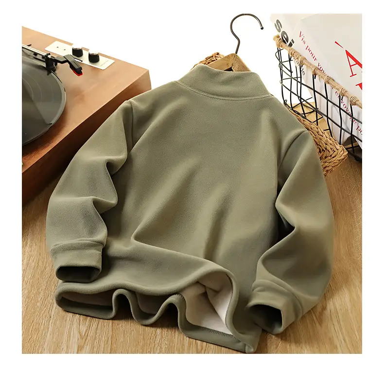 2025 Winter Boys Fleece T-Shirt Medium Large — feature 19