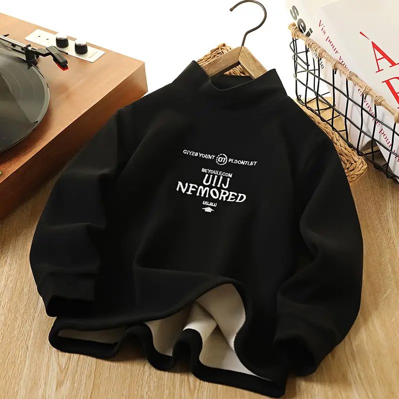 2025 Winter Boys Fleece T-Shirt Medium Large - Image 2