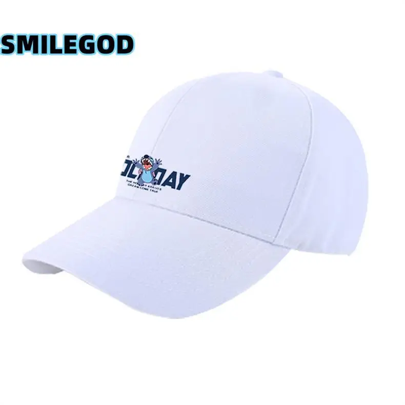 2021 Anime Stitch Duckbill Cap Grey Unisex — feature 2