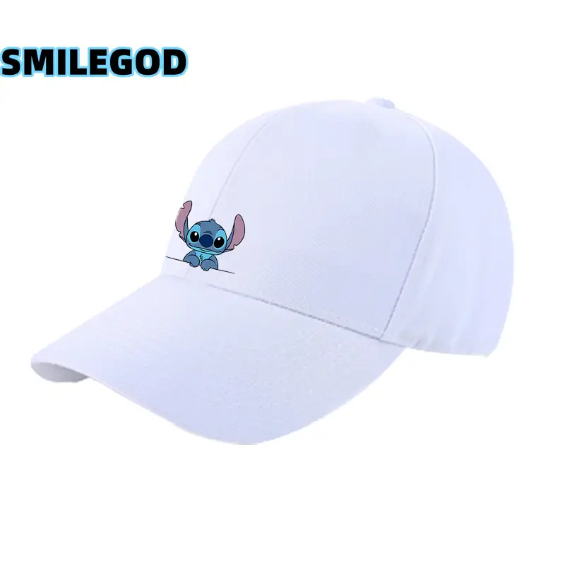 2021 Anime Stitch Duckbill Cap Grey Unisex