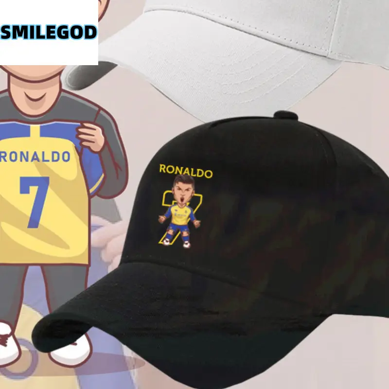 Ronaldo Fan Cap Navy Blue Baseball Cap for Men Women - Image 29