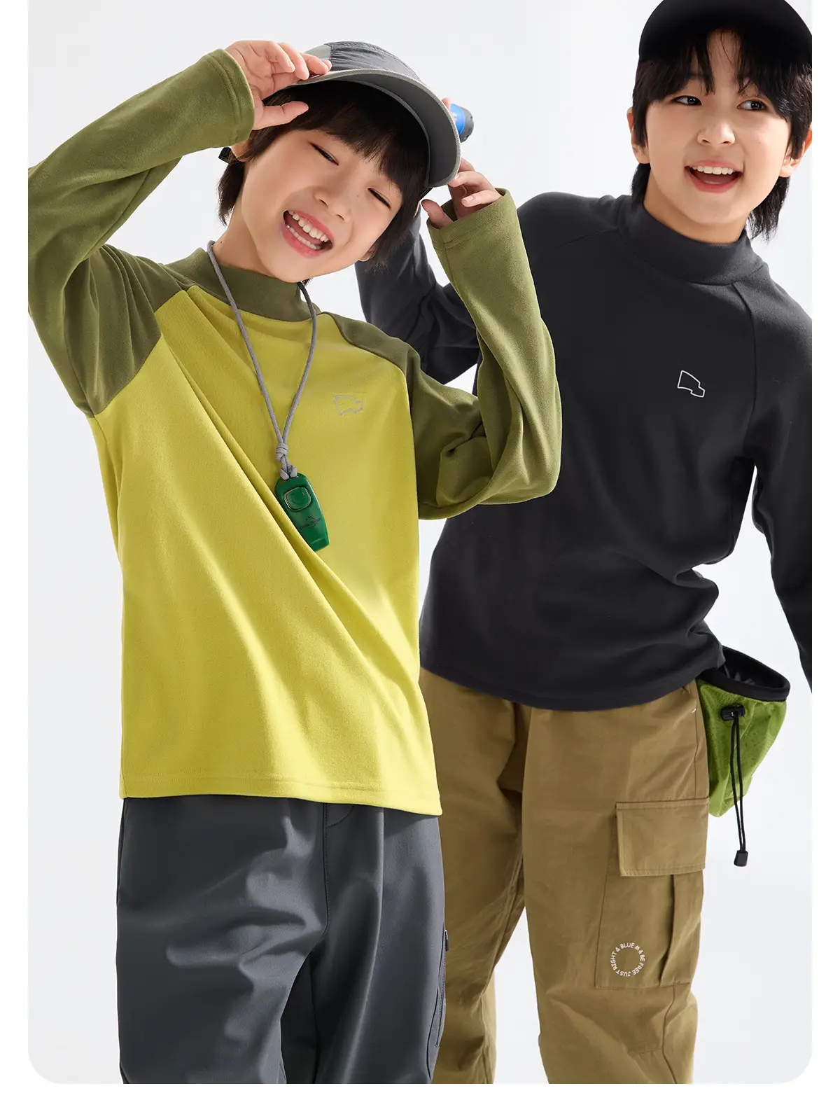 Infrared Heating Kids T-Shirt Yellow 31°C — feature 13