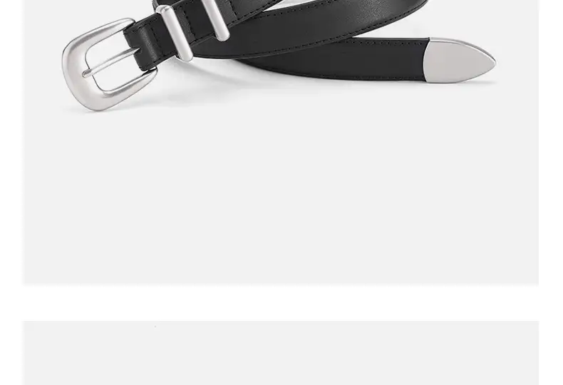 2025 New Korean Soft Fashion Thin Belt Women's Simple Versatile Decorative Jeans Belt Ready for Sale — feature 11