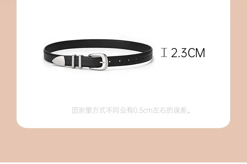 2025 New Korean Soft Fashion Thin Belt Women's Simple Versatile Decorative Jeans Belt Ready for Sale — feature 3