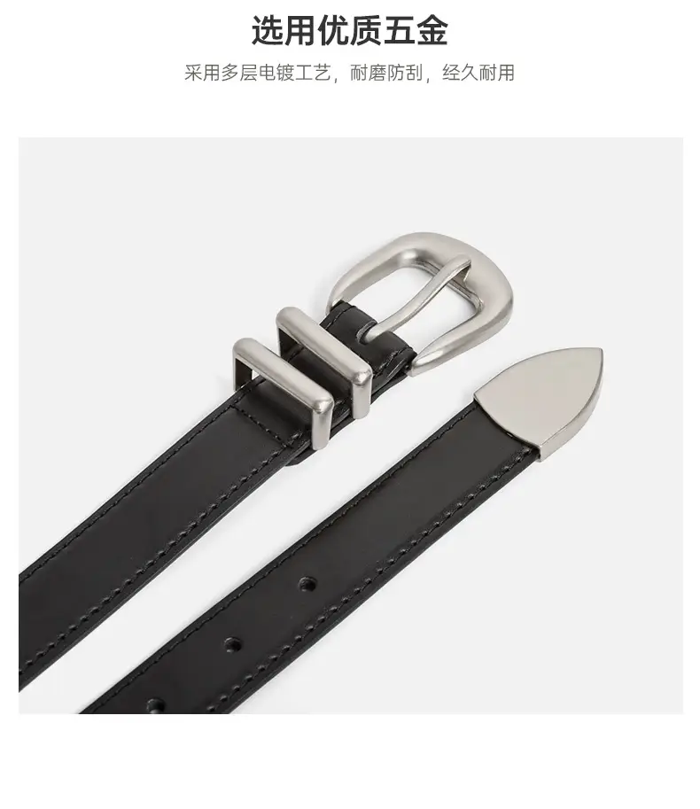 2025 New Korean Soft Fashion Thin Belt Women's Simple Versatile Decorative Jeans Belt Ready for Sale — feature 6
