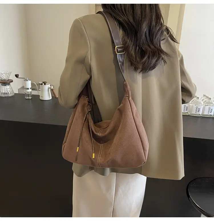 Autumn Winter Frosted Deerskin Tote Bag — feature 14