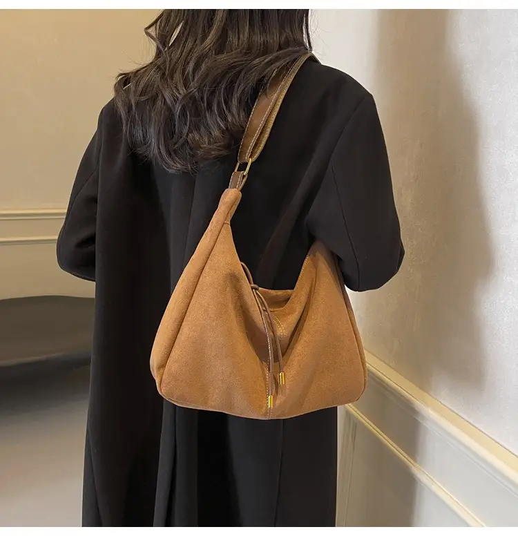 Autumn Winter Frosted Deerskin Tote Bag — feature 15