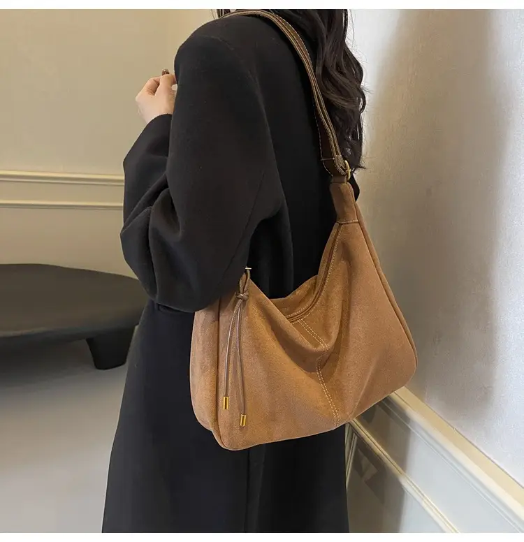 Autumn Winter Frosted Deerskin Tote Bag — feature 16