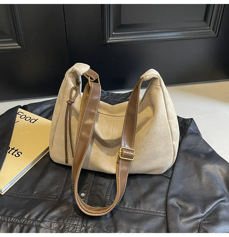 Autumn Winter Frosted Deerskin Tote Bag — feature 19