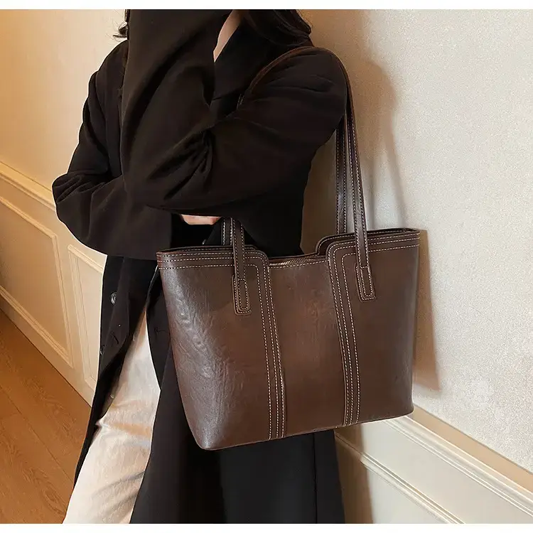 Large Capacity Leather Shoulder Bag for Women 2025 — feature 15