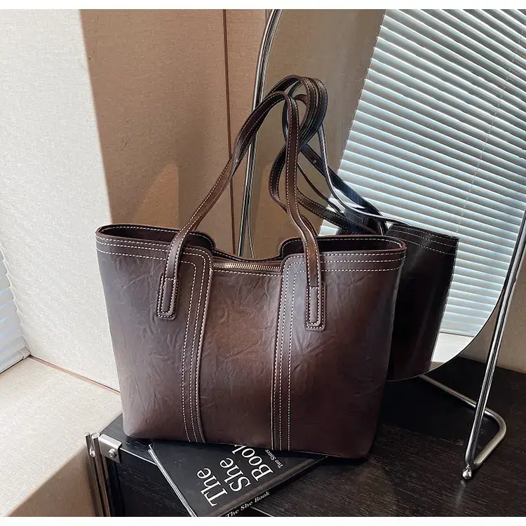Large Capacity Leather Shoulder Bag for Women 2025 — feature 25
