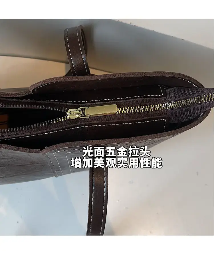 Large Capacity Leather Shoulder Bag for Women 2025 — feature 5