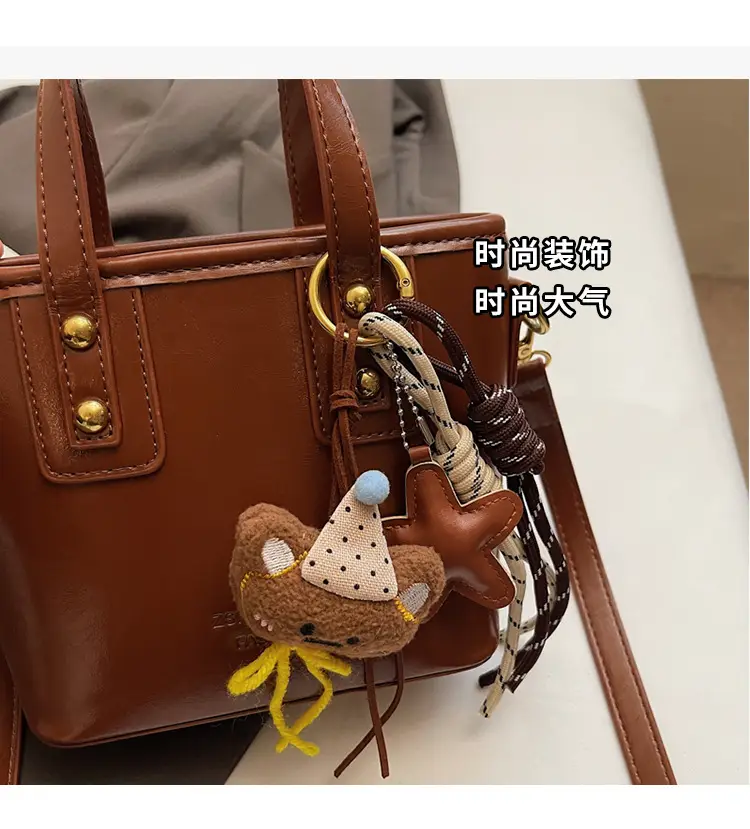 Women's Retro Casual Shoulder Bag Brown Leather 2025 — feature 11