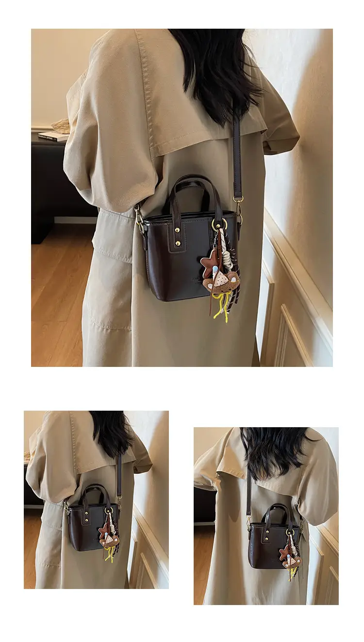 Women's Retro Casual Shoulder Bag Brown Leather 2025 — feature 16