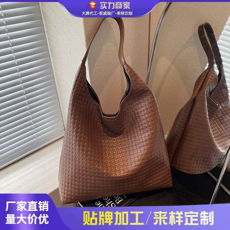 Retro Brown Leather Shoulder Bag for Women 2025 - Image 4
