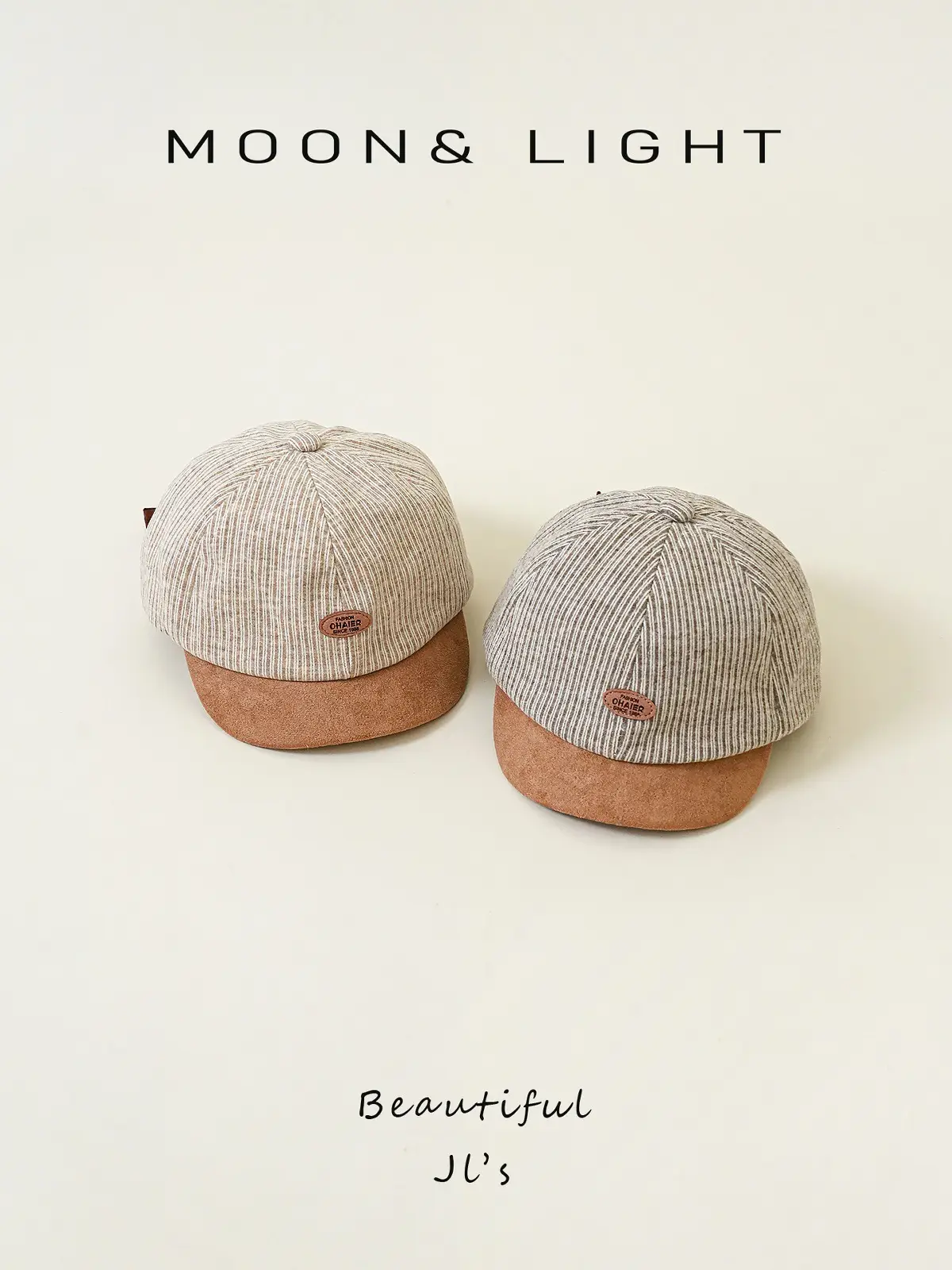 Baby Striped Cap Sun Hat for Kids Spring Autumn — feature 10