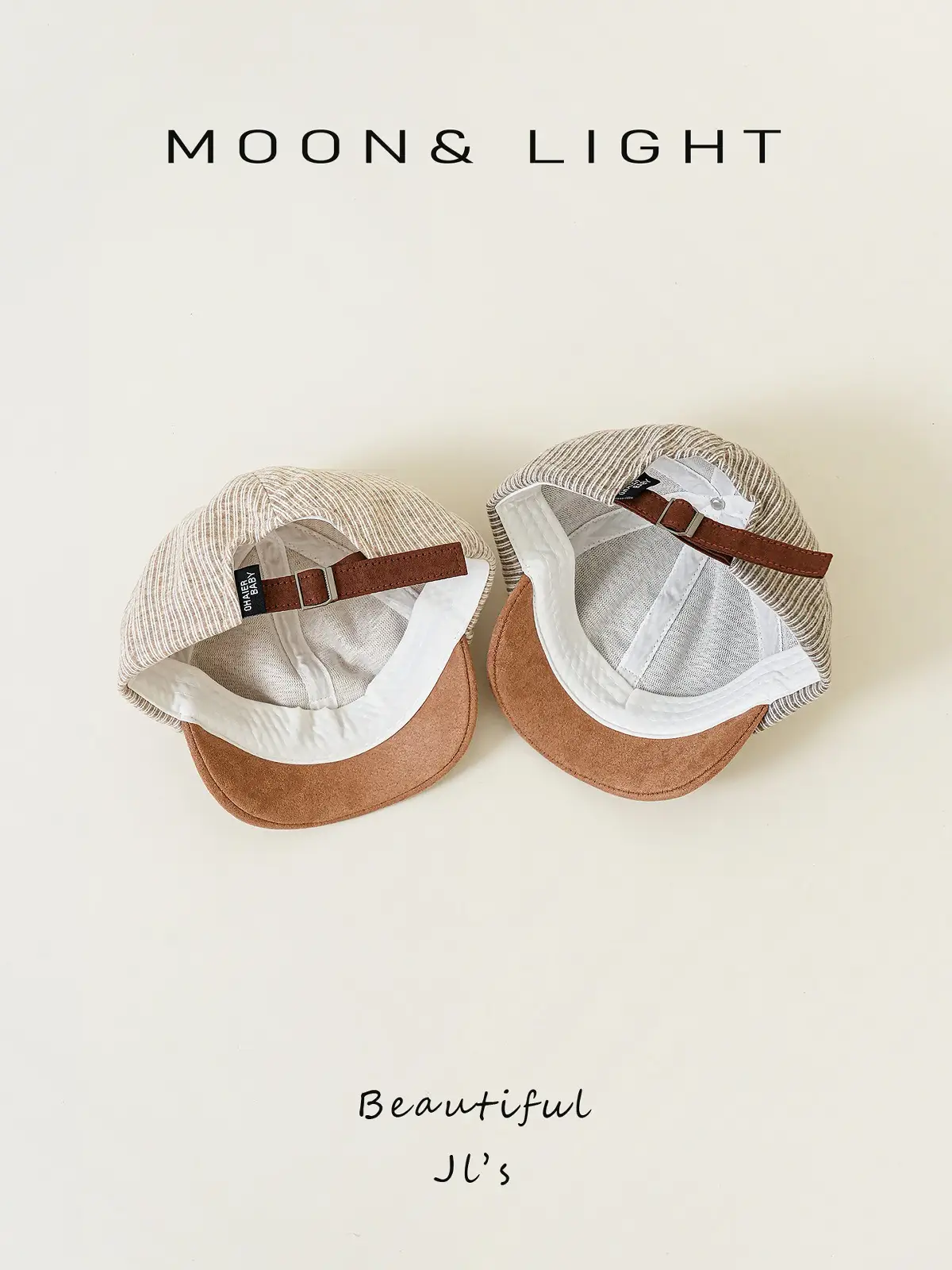Baby Striped Cap Sun Hat for Kids Spring Autumn — feature 15