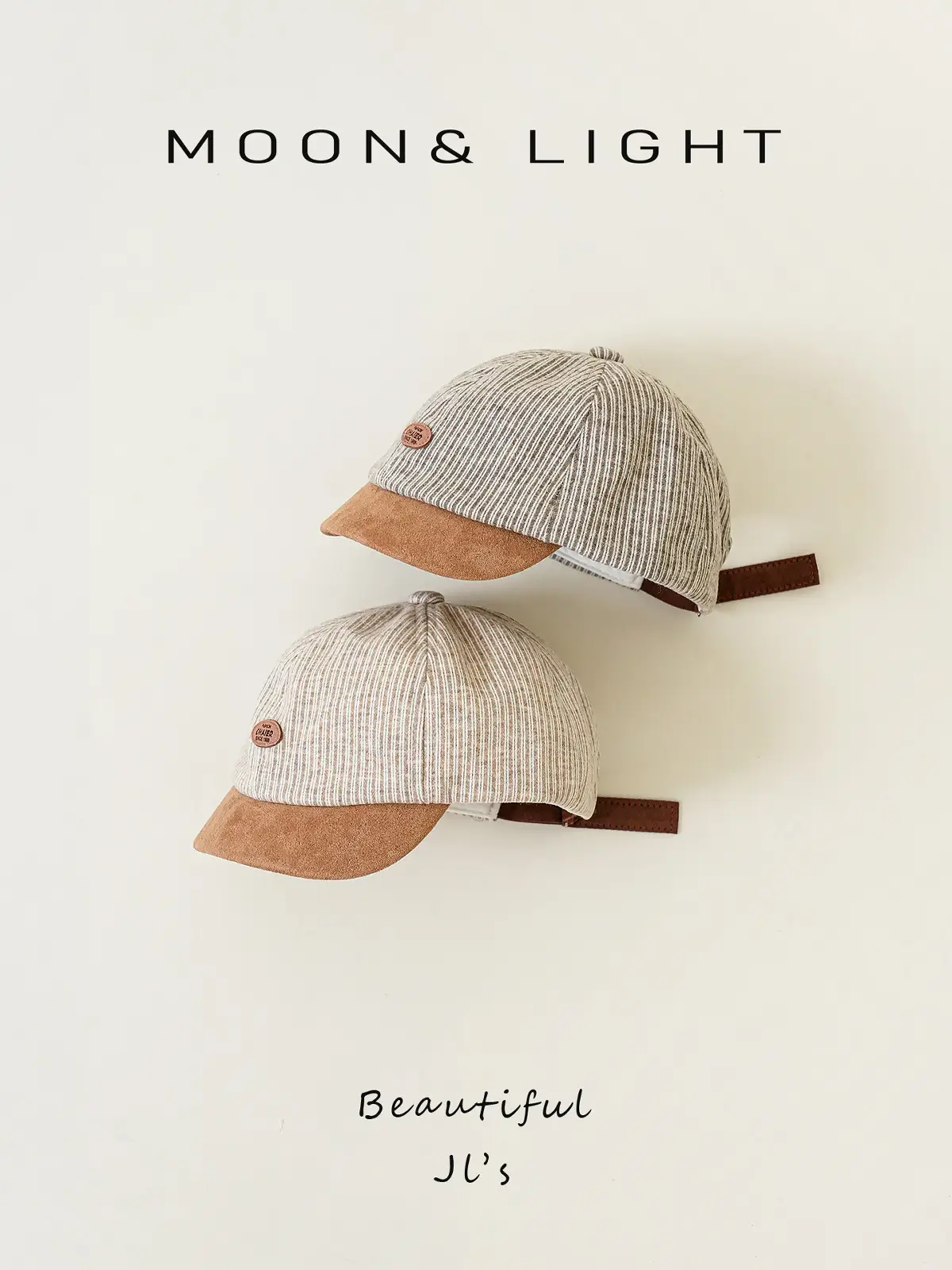 Baby Striped Cap Sun Hat for Kids Spring Autumn — feature 4