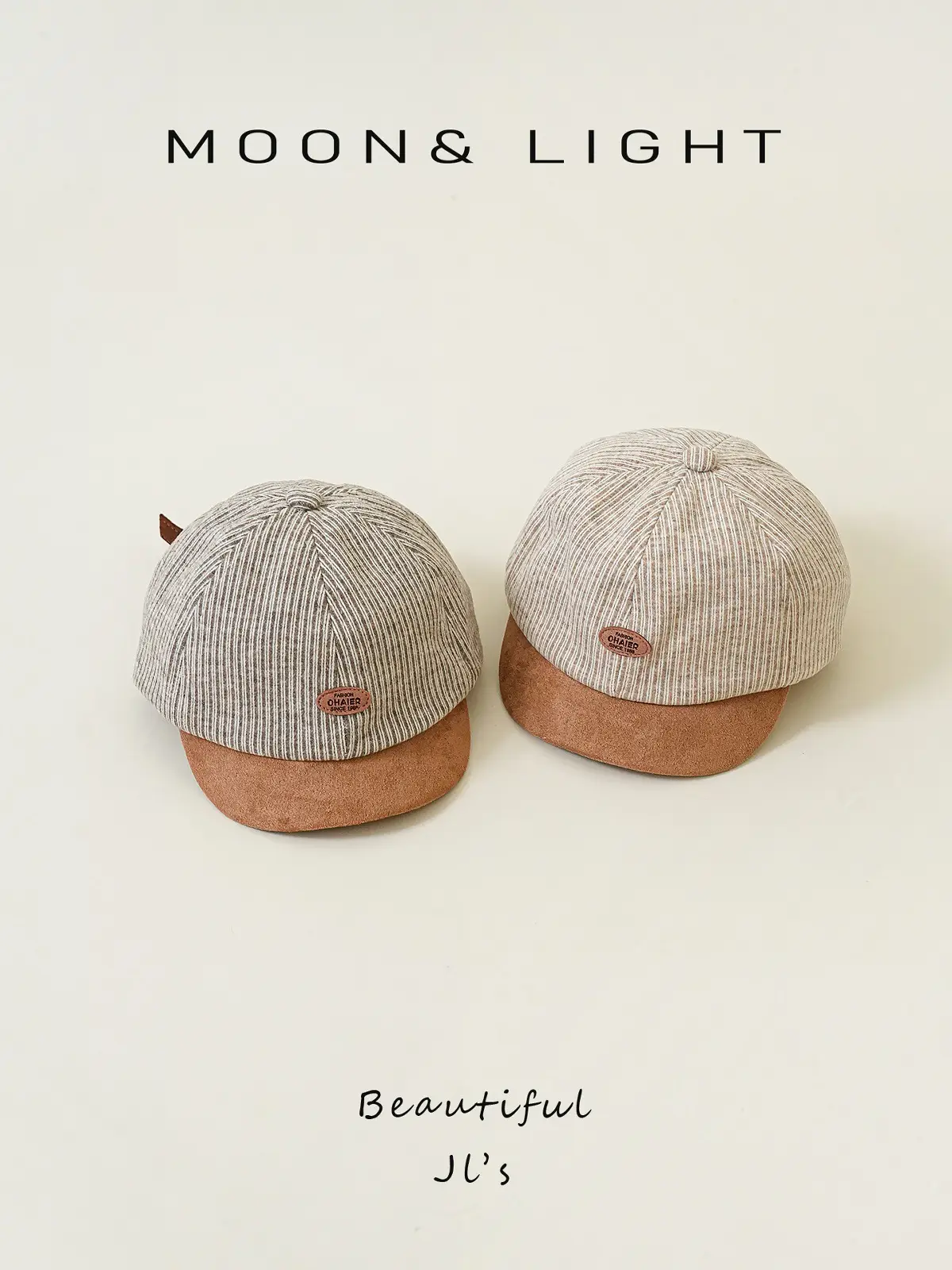 Baby Striped Cap Sun Hat for Kids Spring Autumn — feature 7