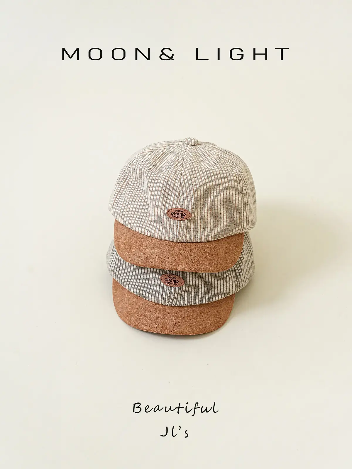 Baby Striped Cap Sun Hat for Kids Spring Autumn — feature 9