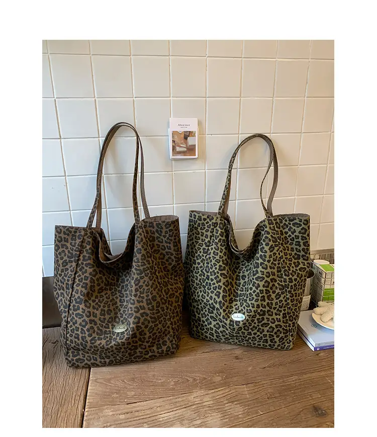 Leopard Print Large Capacity Women's Shoulder Bag — feature 3