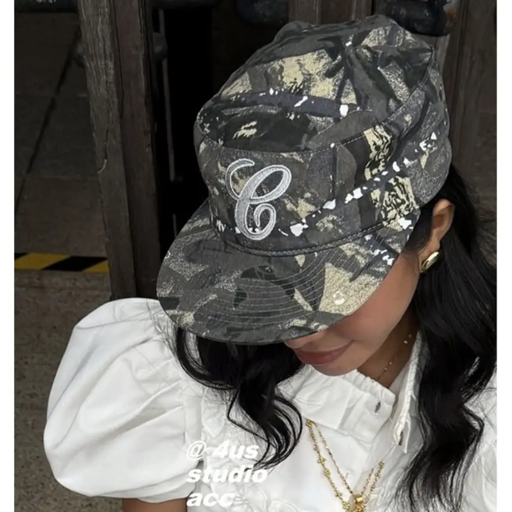 Women Vintage Baseball Cap American Retro Washed - Image 4