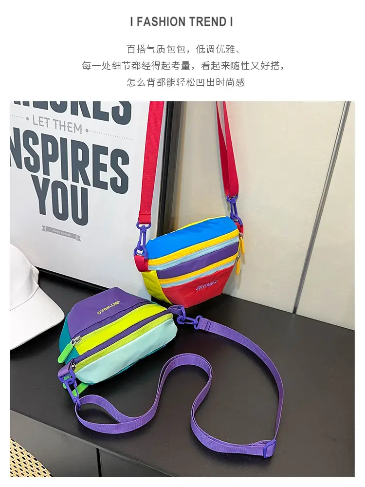 Dopamine Color-Blocking Crossbody Bag for Women — feature 10