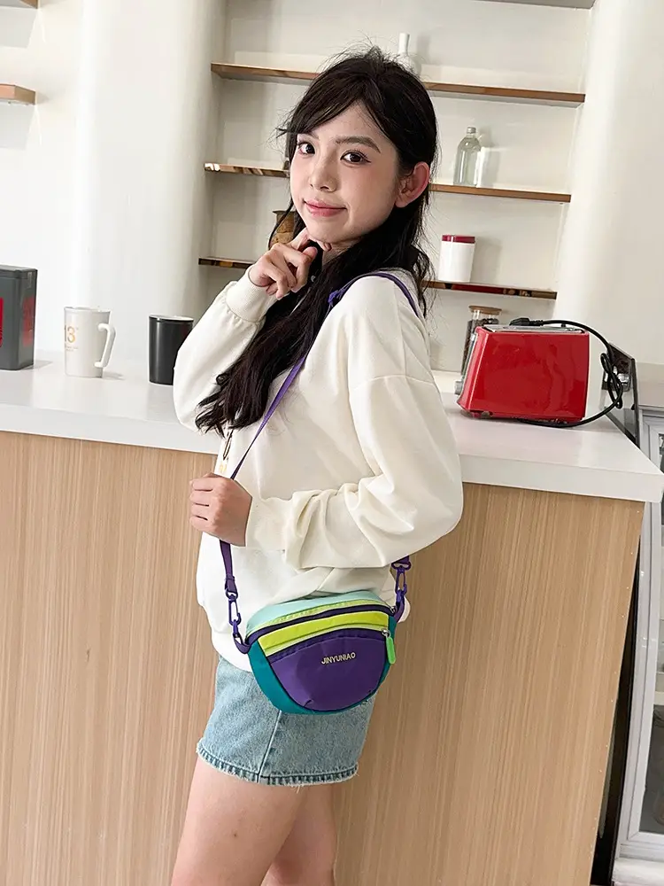 Dopamine Color-Blocking Crossbody Bag for Women — feature 11