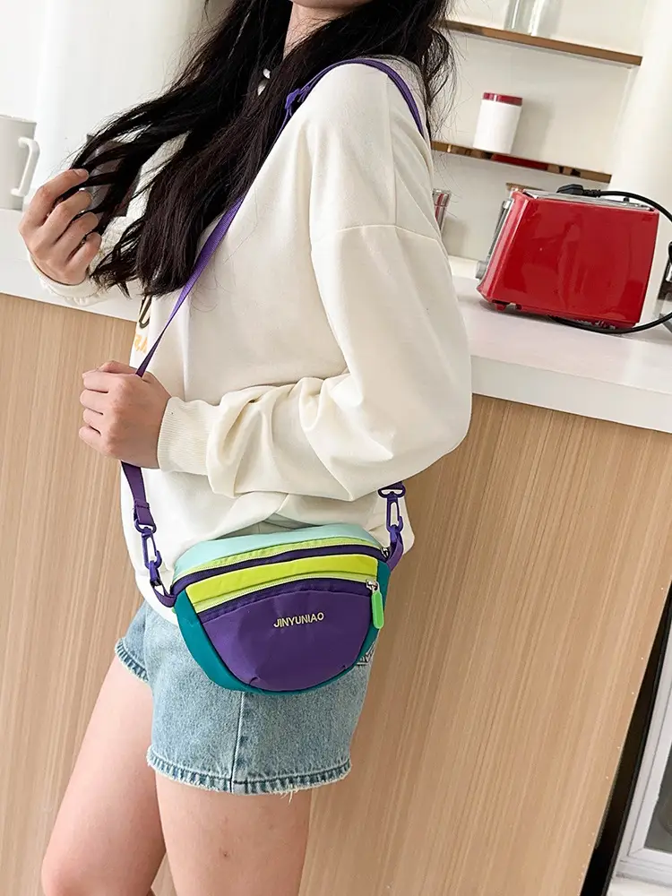 Dopamine Color-Blocking Crossbody Bag for Women — feature 12