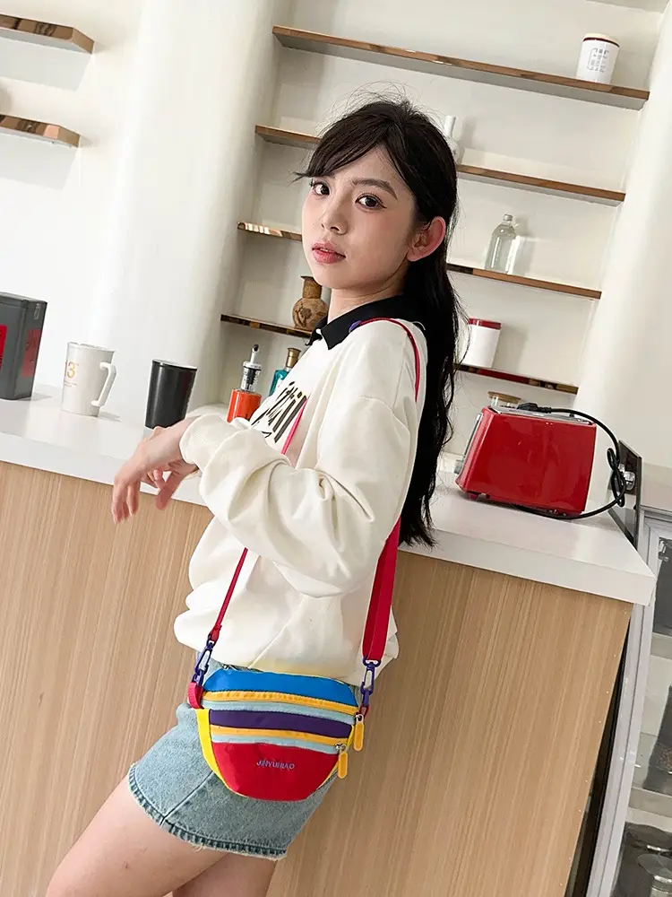 Dopamine Color-Blocking Crossbody Bag for Women — feature 17