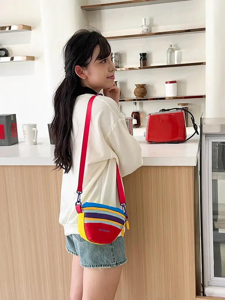 Dopamine Color-Blocking Crossbody Bag for Women — feature 19