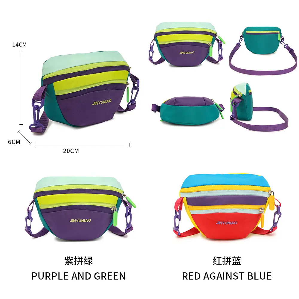 Dopamine Color-Blocking Crossbody Bag for Women — feature 8