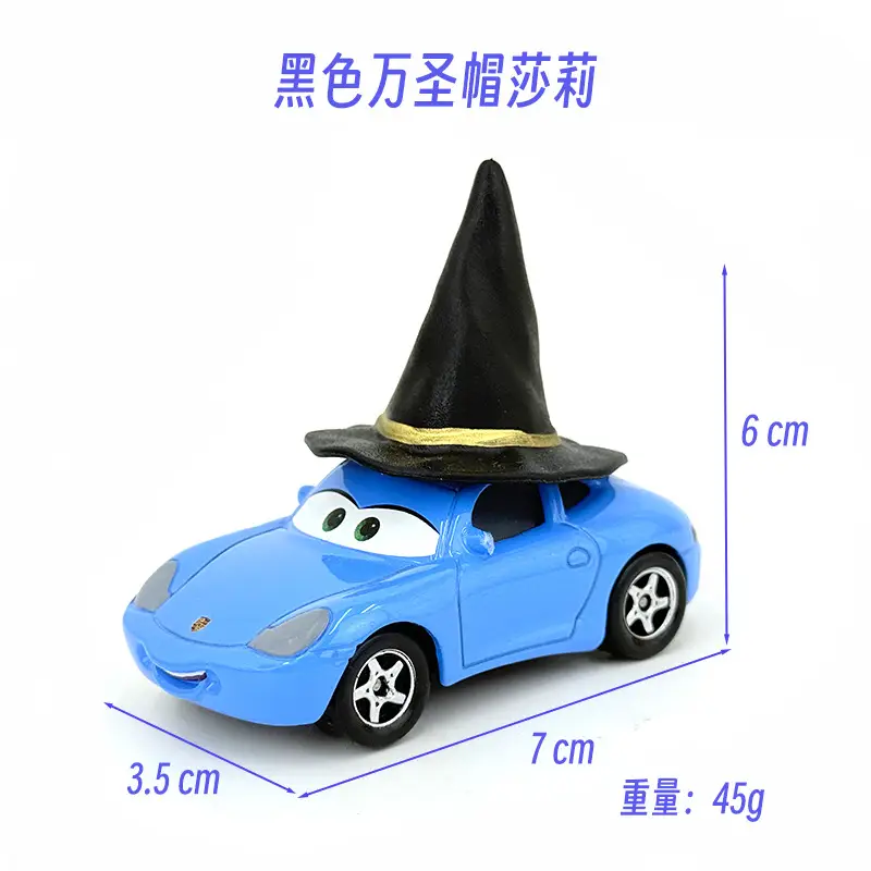 Cross-Border Cars Christmas Hat Series Christmas Gift Lightning Mcqueen Alloy Racing Toy Boy