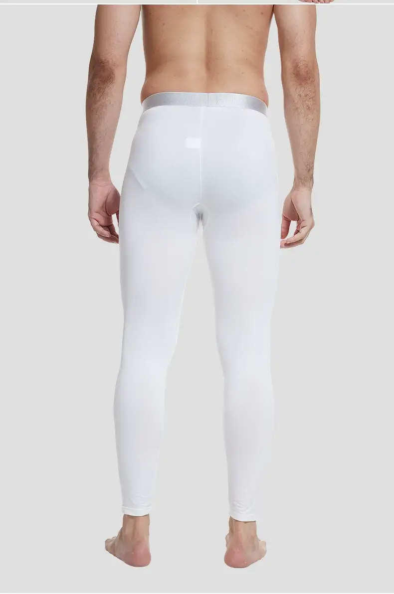 Men's Autumn Pants, Men's Velvet Bottoming Pants, Thin Underpants, Cotton Wool Thermal Pants, Men's Winter High-Elastic Slim Velvet Pants — feature 24