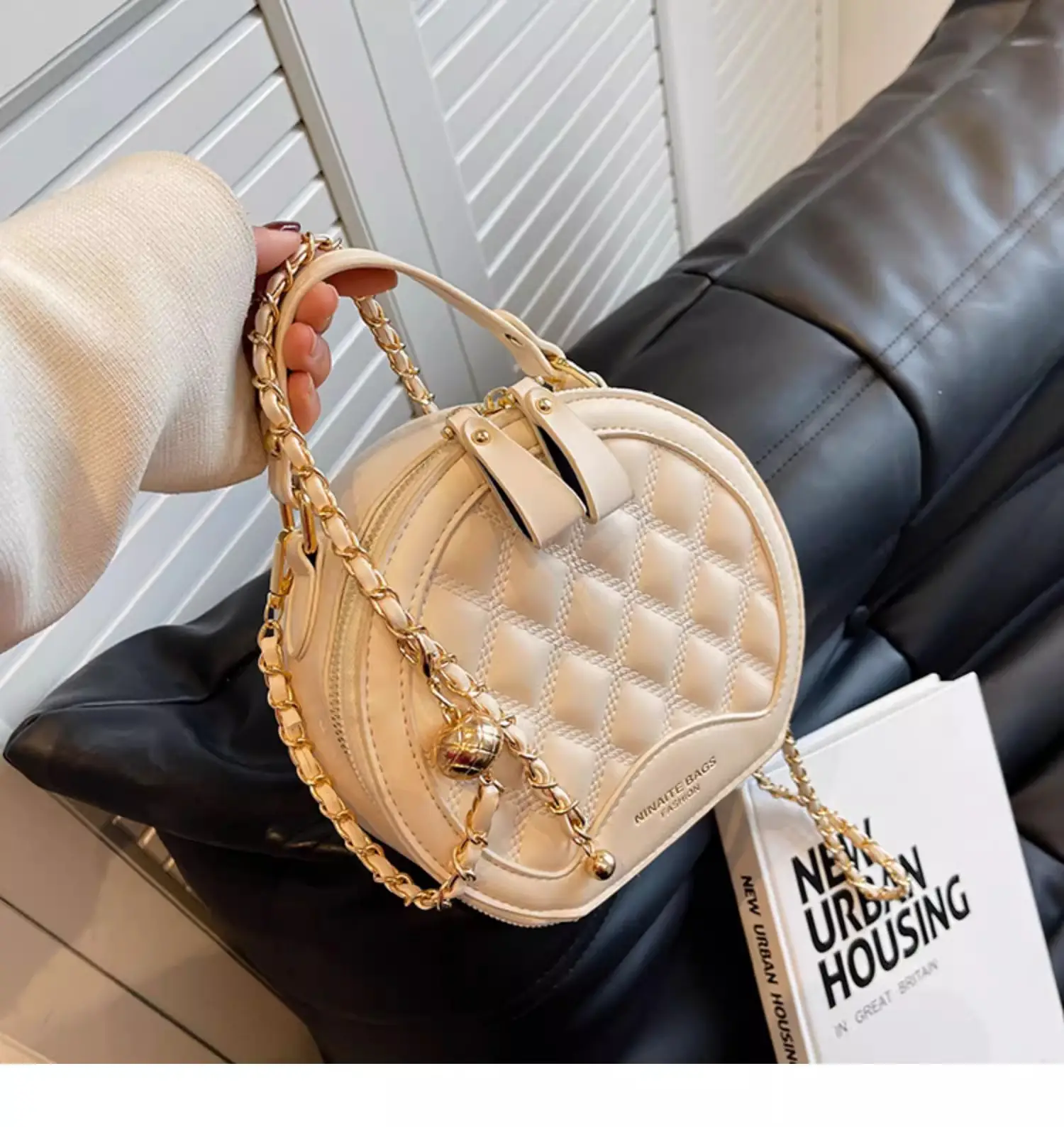 Black Quilted Satchel Bag for Women 2025 — feature 17