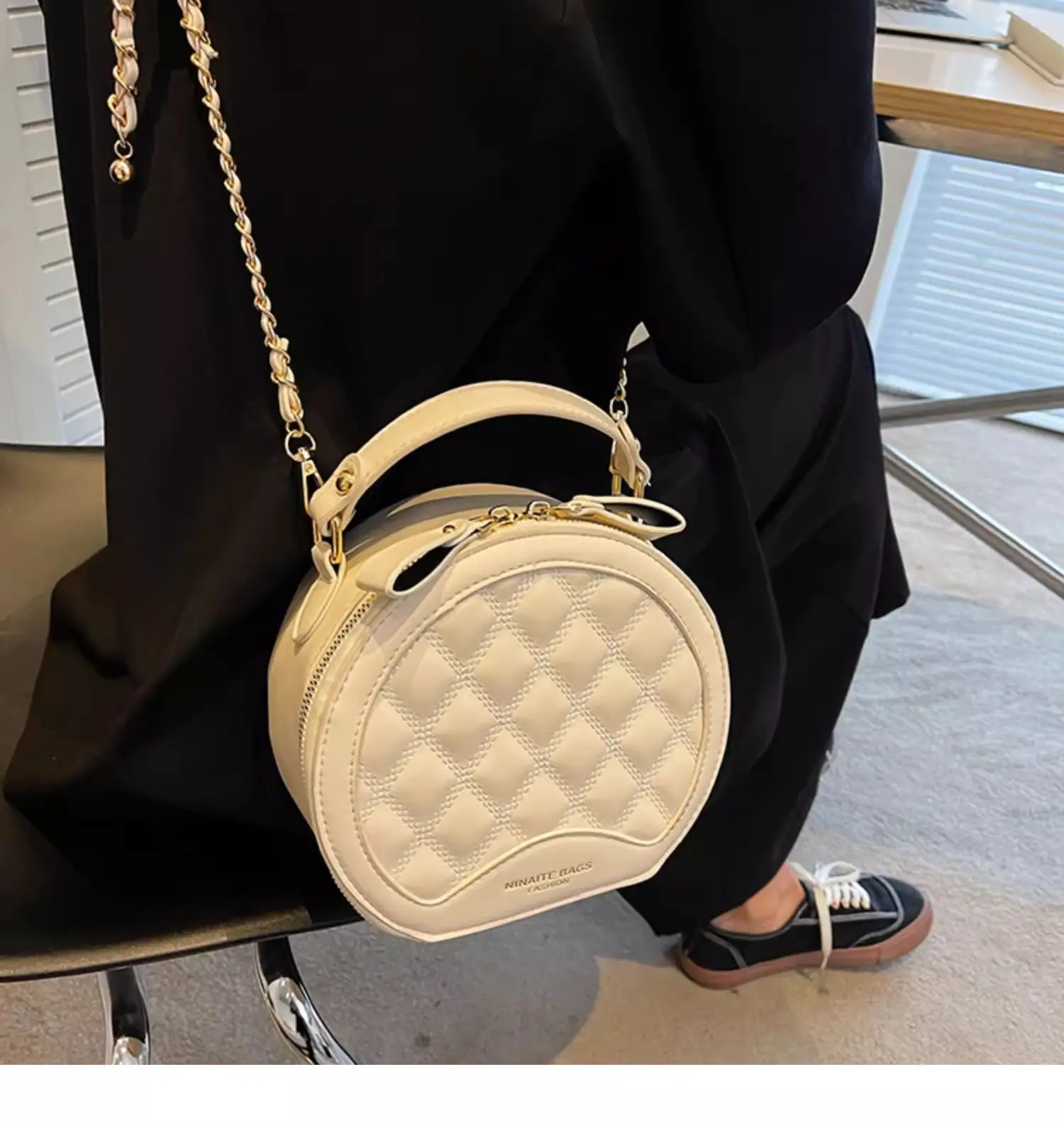 Black Quilted Satchel Bag for Women 2025 — feature 23