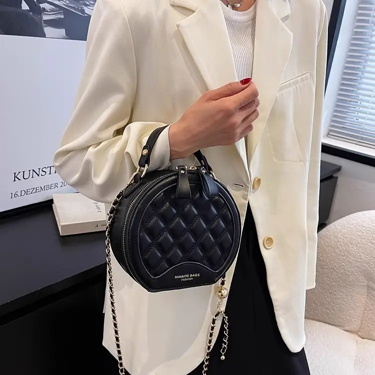 Black Quilted Satchel Bag for Women 2025 — feature 25