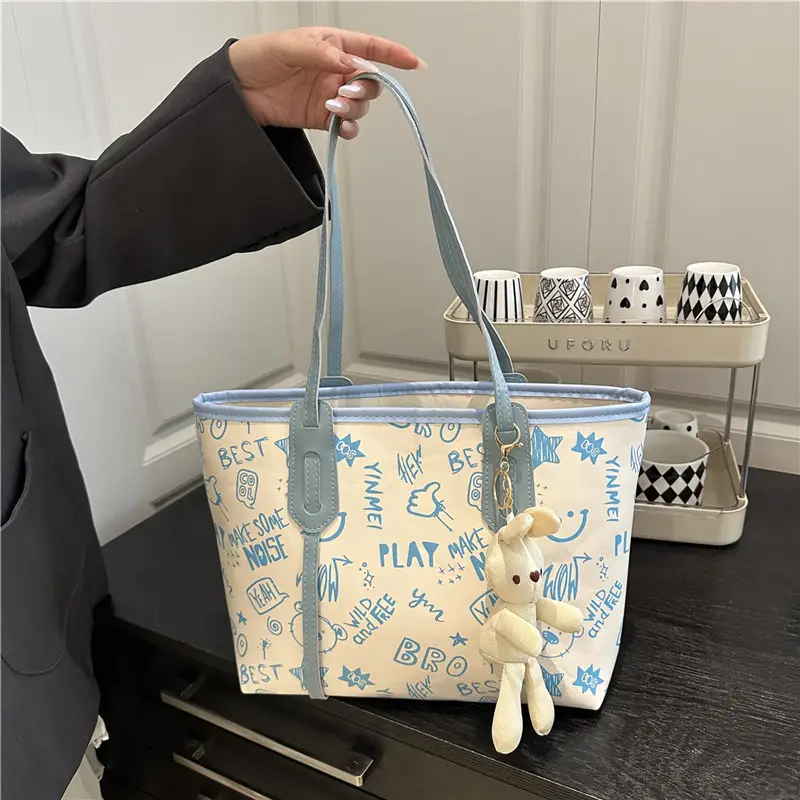 Cute Printed Shoulder Bag for Women Large Capacity Autumn New - Image 6