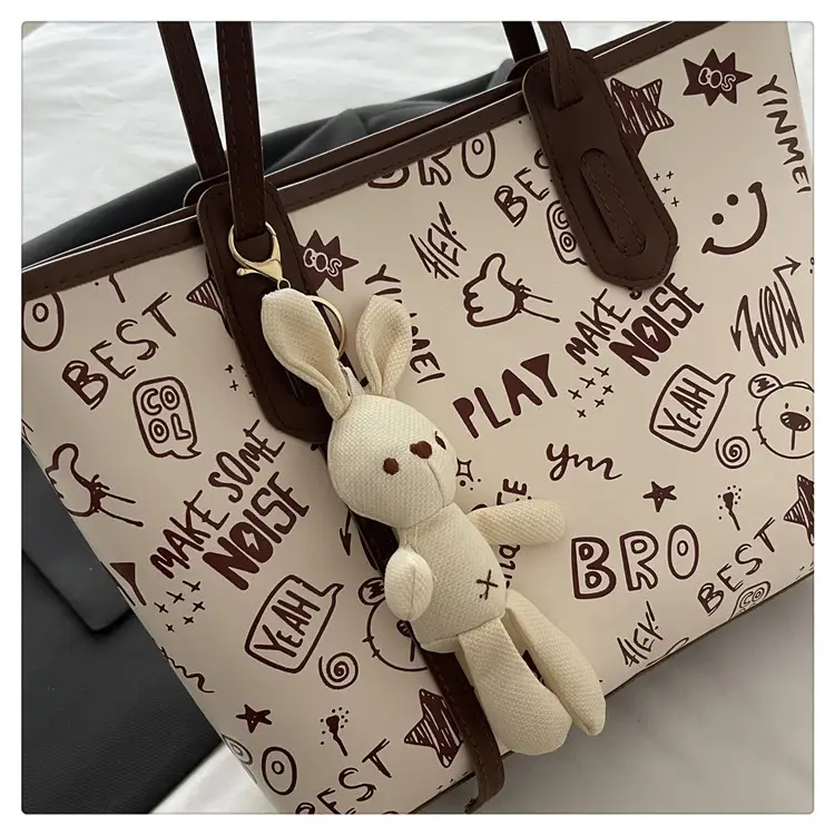 Cute Printed Shoulder Bag for Women Large Capacity Autumn New — feature 11