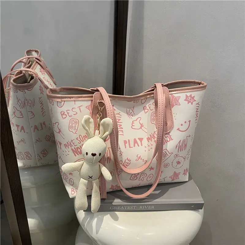 Cute Printed Shoulder Bag for Women Large Capacity Autumn New — feature 16