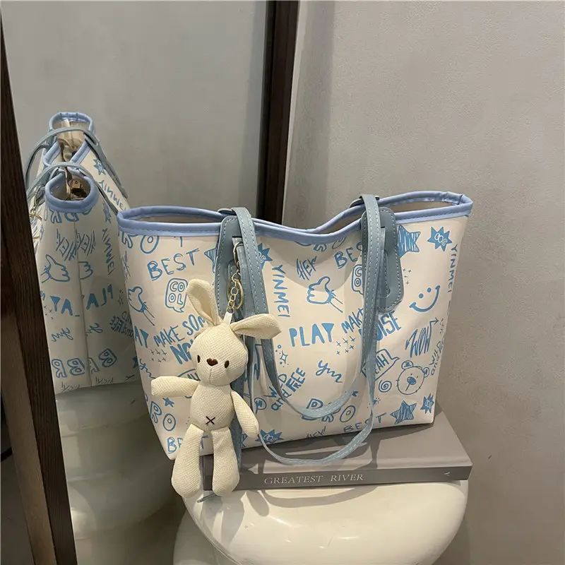 Cute Printed Shoulder Bag for Women Large Capacity Autumn New — feature 20