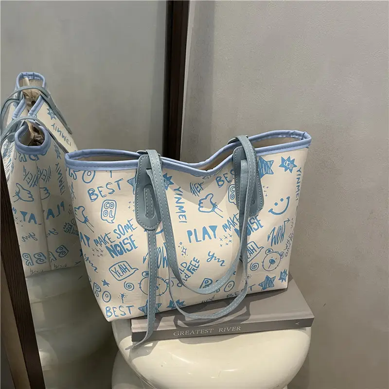 Cute Printed Shoulder Bag for Women Large Capacity Autumn New — feature 21