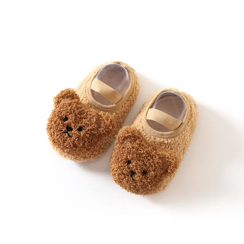 Baby Soft Fluffy Shoes for Kids Indoor Cool Non-Slip
