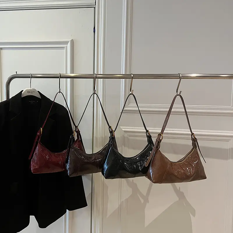 Brown Leather Shoulder Crossbody Bag for Women 2025 - Image 6