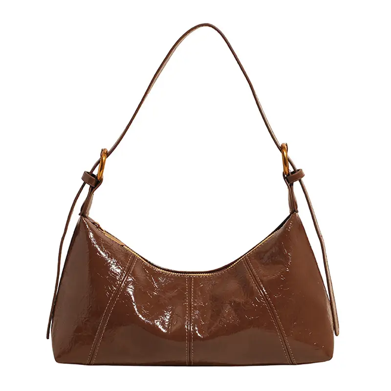 Brown Leather Shoulder Crossbody Bag for Women 2025 - Image 9