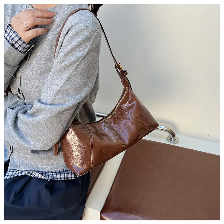 Brown Leather Shoulder Crossbody Bag for Women 2025 — feature 29