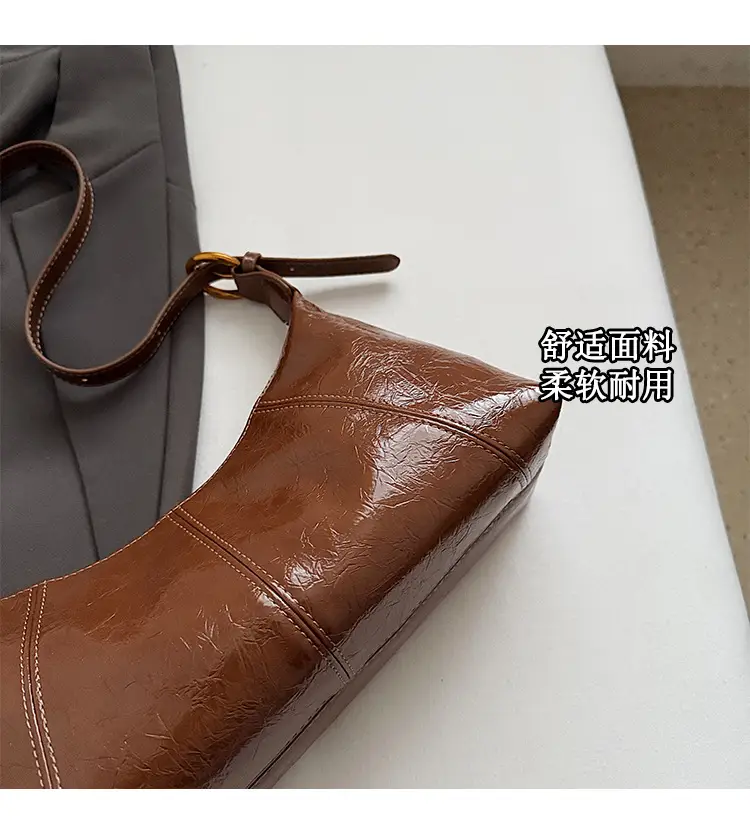 Brown Leather Shoulder Crossbody Bag for Women 2025 — feature 3